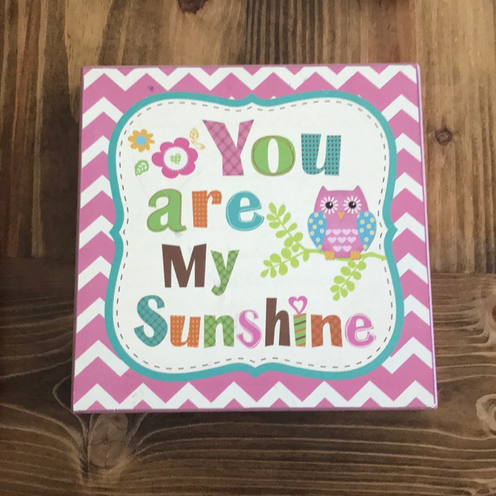 You are my sunshine wall hanging